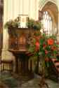 Pulpit of Bath Cathedral